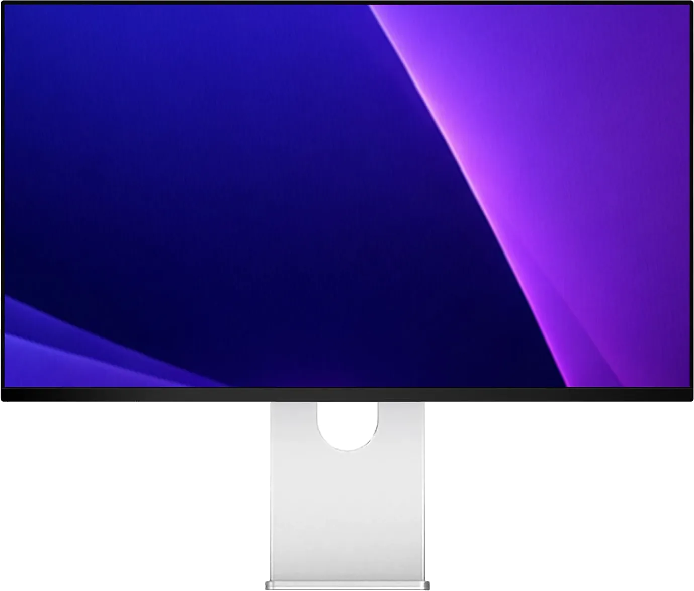 Kuycon G32X front view, matte anti-glare panel with slimmer side and chin bezels